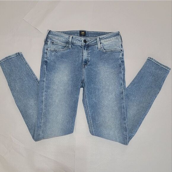 Lee Scarlett Spodnie Damskie Urban Mid Skinny Stretch Jeans L526ROUT Sz 26 x 30 - Picture 12 of 13